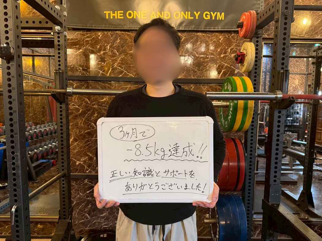 大津のパーソナルジムで危機感はあるが、停滞とリバウンドを繰り返していたという目標に取り組んだM様の記録